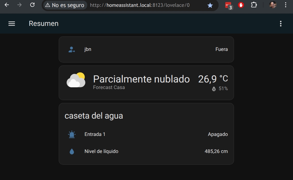 Del depósito directo a Home Assistant (a través de MQTT)